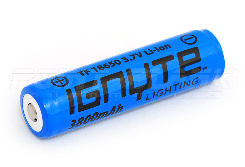 Ignyte Lighting TF18650 3800mAh 3.7V Li-ion Battery