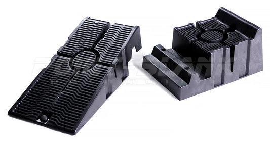 Anti-Slip 2-Piece Car Service Ramps 1500kg Load