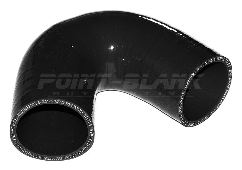 1 Inch ID (25mm) 135 Degree Elbow Silicone Hose - Blue/Black