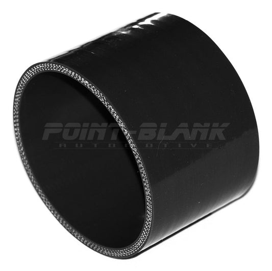 5 Inch ID (127mm) Straight Joiner Silicone Hose - Blue/Black