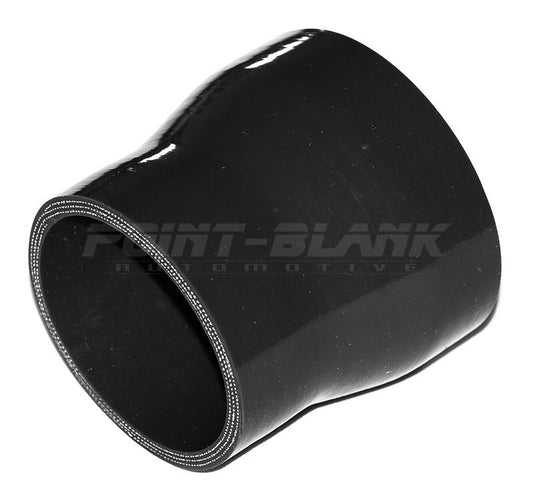 2.75 to 2.25 Inch ID (70-57mm) Straight Reducer Silicone Hose - Blue/Black