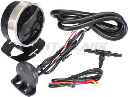 60mm Electronic 3 BAR Boost Gauge