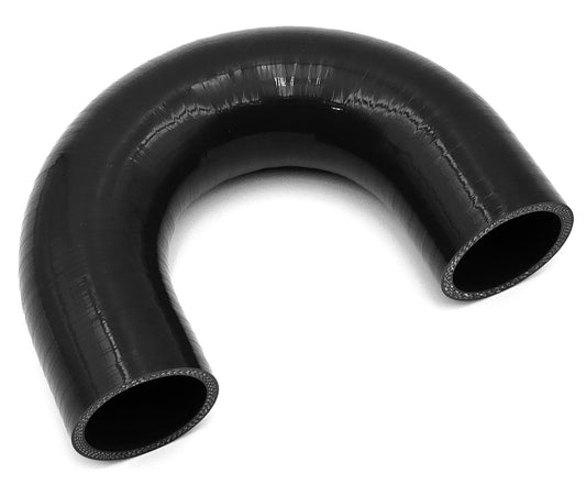 2 Inch ID (51mm) 180 Degree Elbow Silicone Hose - Blue/Black