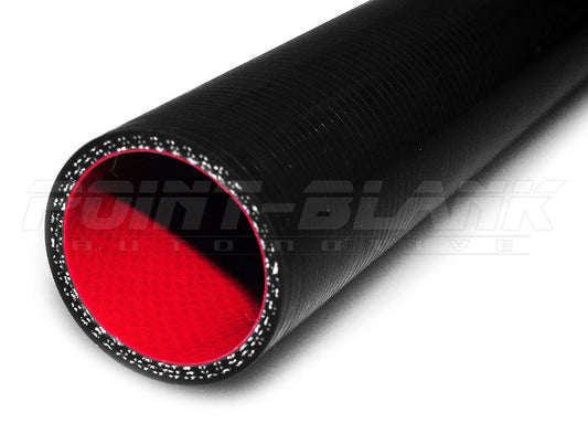 3 Inch ID (76mm) Oil & Fuel Resistant Straight Silicone Hose 1000mm - Blue/Black