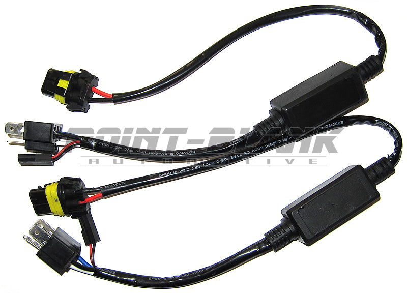 HID H4 H/L 2-Piece Relay Wiring Harness