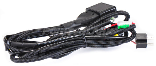 HID H4 H/L Relay Wiring Harness