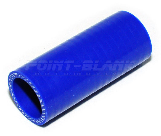1/4 Inch ID (6.5mm) Straight Joiner Silicone Hose - Blue/Black