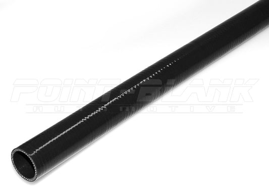 3.5 Inch ID (89mm) Straight Silicone Hose 1000mm - Blue/Black