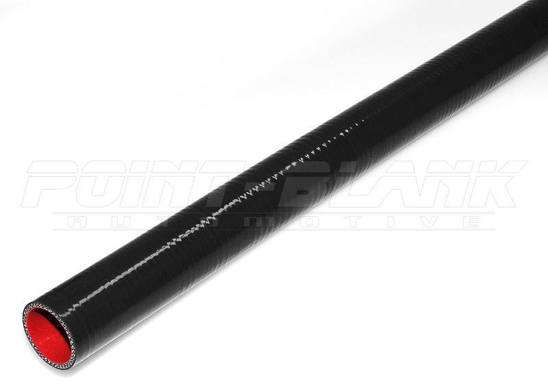 3 Inch ID (76mm) Oil & Fuel Resistant Straight Silicone Hose 1000mm - Blue/Black