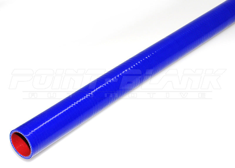 3 Inch ID (76mm) Oil & Fuel Resistant Straight Silicone Hose 1000mm - Blue/Black